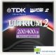 TDK LTO2 Ultrium 2 Data Cartridge 200GB /  400GB Tape /...