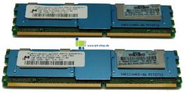 HP 1 GB (2x512MB) Advanced ECC PC-2 5300F 667 MHz DDRII SDRAM Single...