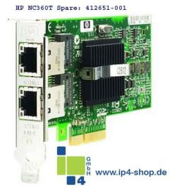 HP NC360T PCI Express Dual Port Gigabit Server PCI Express REF